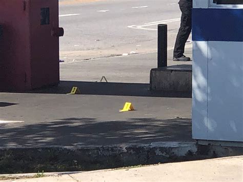 man shot at gas station baltimore